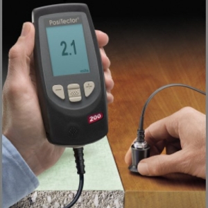 Máy đo chiều dày lớp sơn trên gỗ, bê tông...